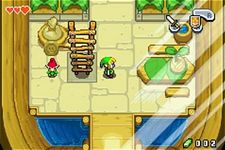 une photo d'Ã©cran de The Legend of Zelda - The Minish Cap sur Nintendo Game Boy Advance